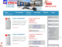 Tablet Screenshot of frica.es